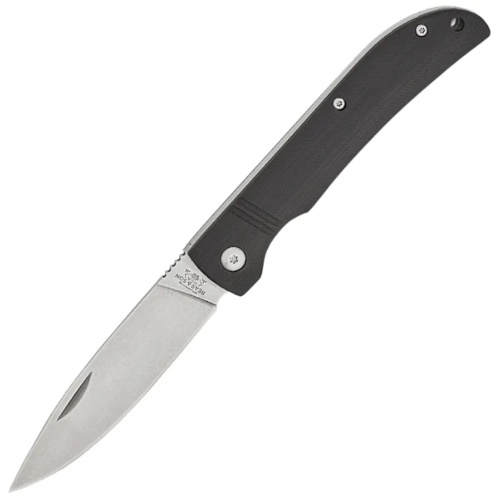 Складной нож Bear & Son Cutlery Slip Joint, сталь D2, рукоять G10, черный