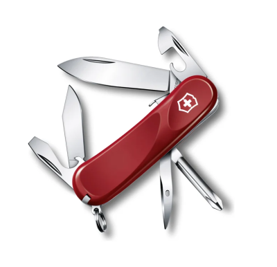 Нож перочинный Victorinox Evolution S111, сталь X50CrMoV15, рукоять нейлон, красный