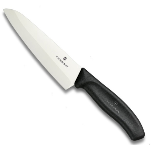 Кухонный шеф нож Victorinox керамический, 150 мм, рукоять Fibrox