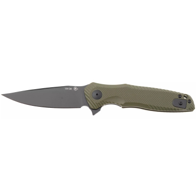 Складной нож Spartan Blades Poros, сталь 154CM, рукоять G10, зеленый