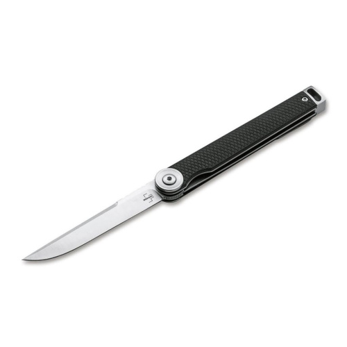 Складной нож Boker Kaizen Black, сталь D2, рукоять G10