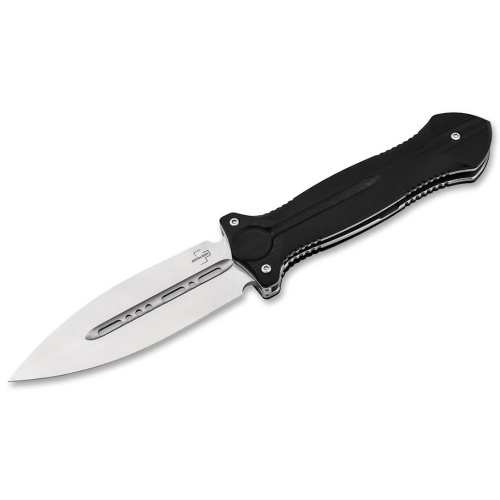 Складной нож Boker Cheus, сталь VG-10, рукоять G10, черный