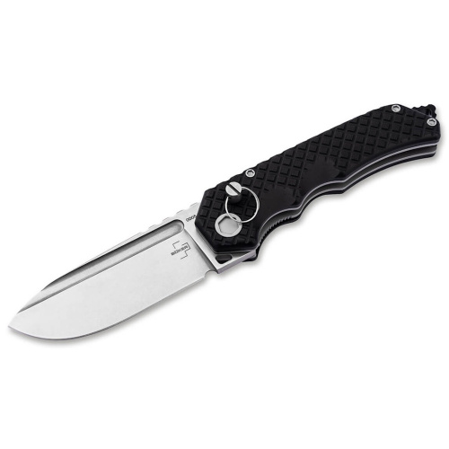 Складной нож Boker Hermod Folder, сталь D2, рукоять G10, черный