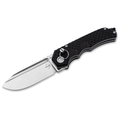 Складной нож Boker Hermod Folder, сталь D2, рукоять G10, черный