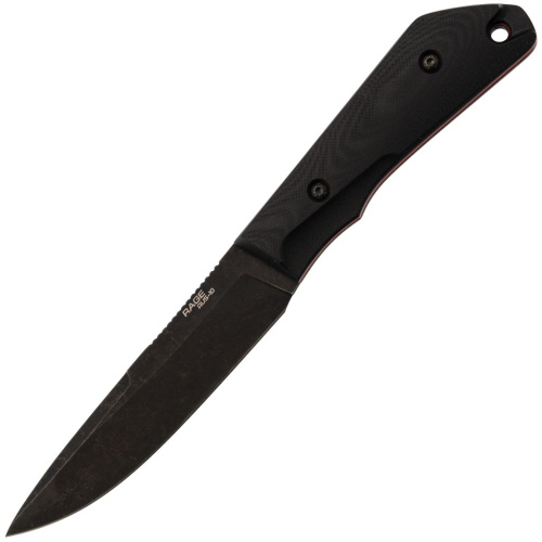 Походный нож Special Knives Rage, сталь AUS-10, рукоять G10, черный
