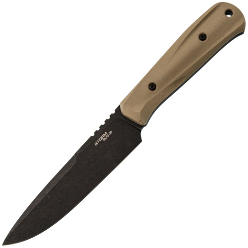 Походный нож Special Knives Storm, сталь AUS-10, рукоять G10, песочный