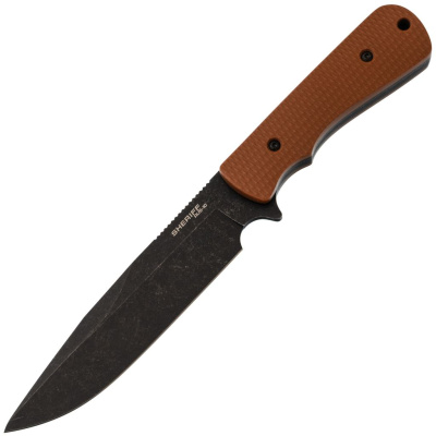 Походный нож Special Knives Sheriff, сталь AUS-10, рукоять G10, коричневый