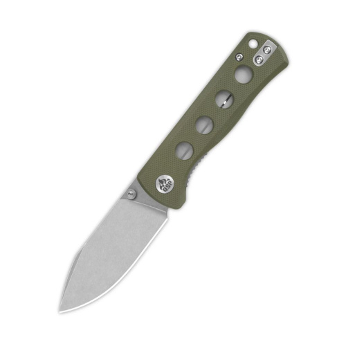 Складной нож QSP Canary Folder, сталь Sandvik 14C28N, рукоять G10, хаки