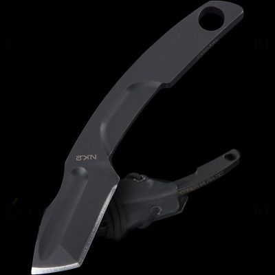 Нож с фиксированным клинком Extrema Ratio N.K.2 Black, сталь Bhler N690, цельнометаллический