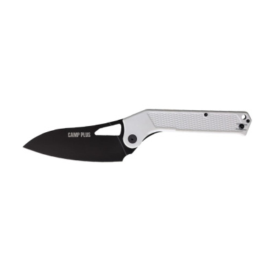 Складной нож Ontario Camp Plus EDC Linerlock, сталь 420, рукоять термопластик GRN, белый