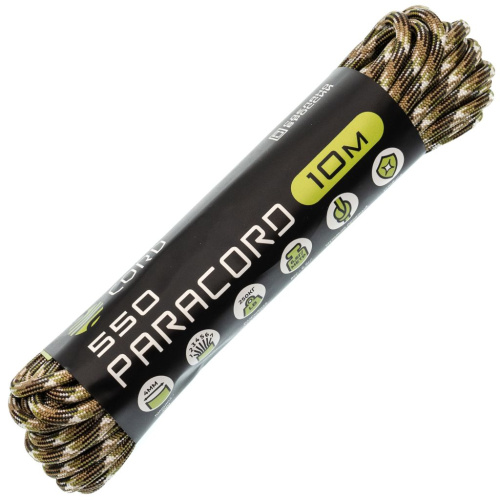 Паракорд 550 Multi camo, 10 м