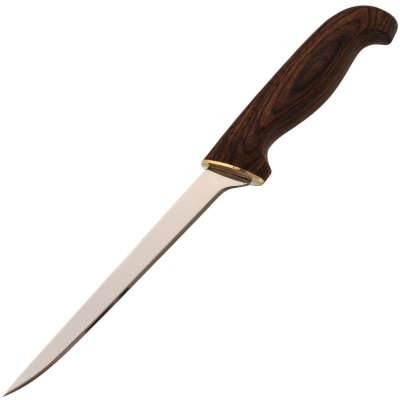 Филейный нож Rapala PRFBL6, сталь X46Cr13, карельская береза