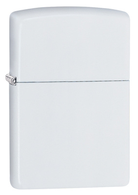 Зажигалка Zippo Classic с покрытием White Matte