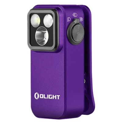 Фонарь Olight Oclip Pro Purple