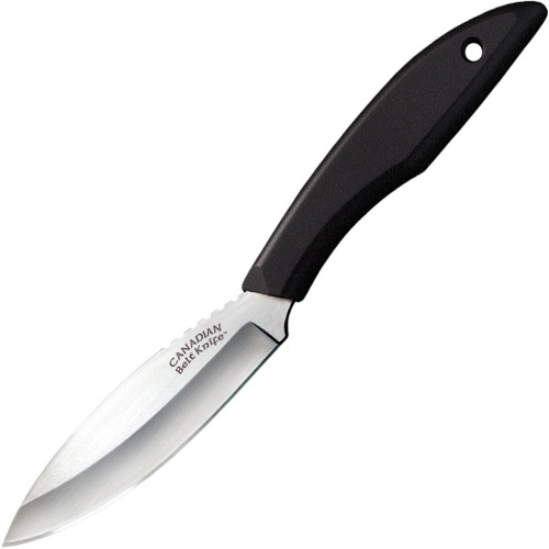 Нож с фиксированным клинком Cold Steel Canadian Belt, сталь 1.4116, рукоять пластик, черный