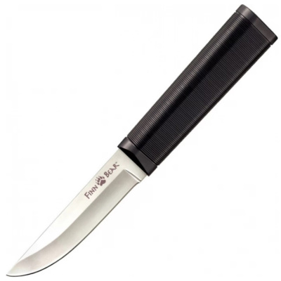 Нож с фиксированным клинком Cold Steel Finn Bear, сталь 1.4116, рукоять полипропилен, черный