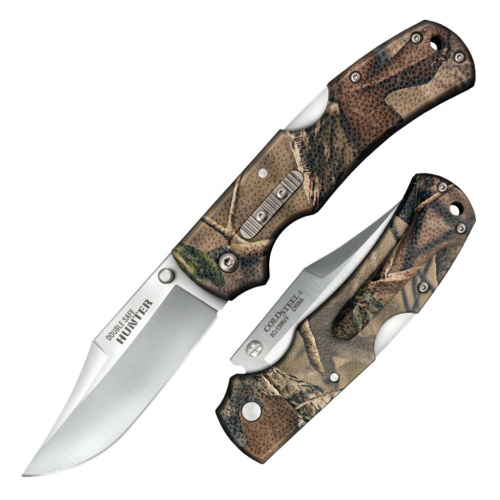 Нож складной Cold Steel Double Safe Hunter, сталь 8Cr13MoV, рукоять термопластик GFN