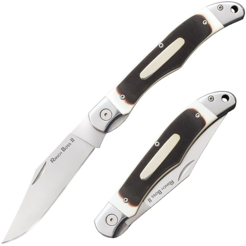 Нож складной Cold Steel Ranch Boss II, сталь SK-5, рукоять G10