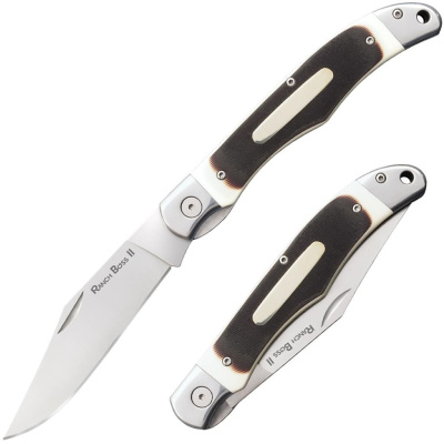 Нож складной Cold Steel Ranch Boss II, сталь SK-5, рукоять G10