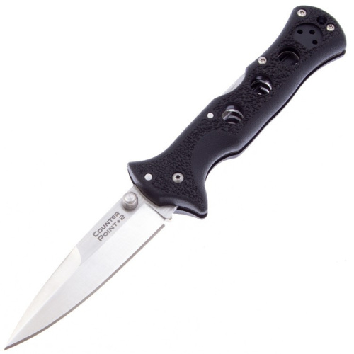 Нож складной Cold Steel Counter Point II, сталь AUS-8A, рукоять grivory, черный