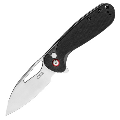 Складной нож CJRB Lago, сталь AR-RPM9, рукоять G10, черный
