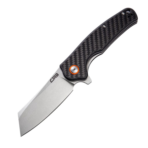 Складной нож CJRB Crag, сталь D2, рукоять карбон