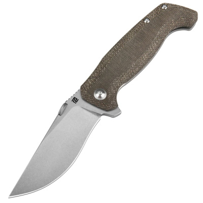 Складной нож Artisan Kami, сталь S35VN, рукоять микарта/титан