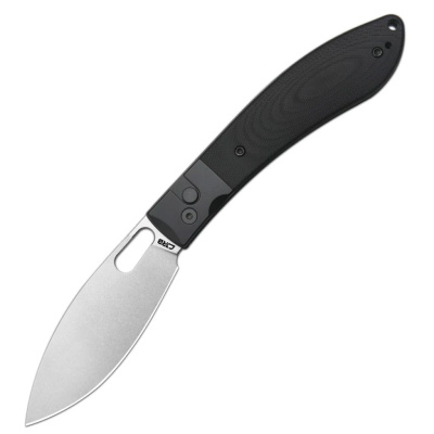 Складной нож CJRB Sasaya, сталь AR-RPM9, рукоять G10, черный