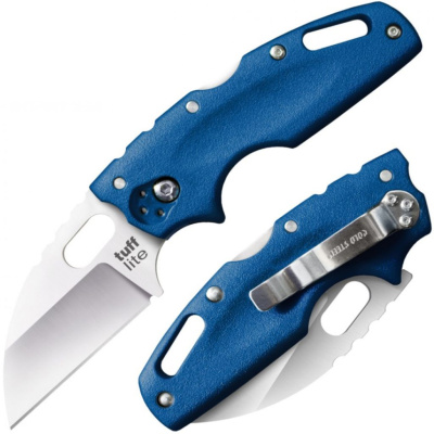 Нож складной Cold Steel Tuff Lite, сталь AUS-8A, рукоять grivory, синий