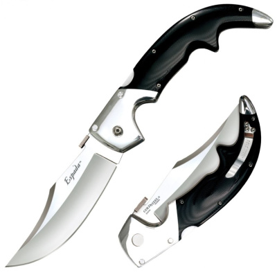 Нож складной Cold Steel Espada (Large), сталь CPM-S35VN, рукоять G10/алюминий, черный
