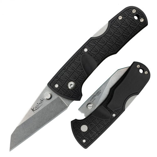 Нож складной Cold Steel Kiridashi, сталь 4034SS, рукоять Griv-Ex, черный