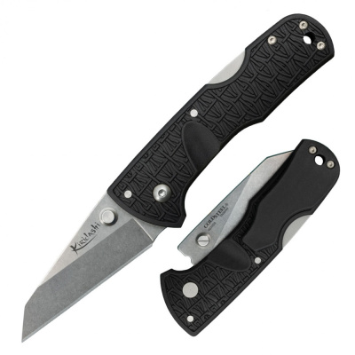 Нож складной Cold Steel Kiridashi, сталь 4034SS, рукоять Griv-Ex, черный