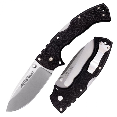 Нож складной Cold Steel 4-Max Scout, сталь AUS-10A, рукоять Griv Ex™, черный