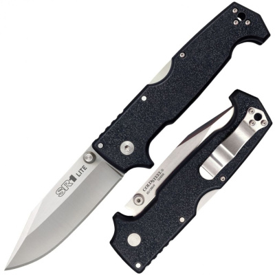 Нож складной Cold Steel SR-1 Lite, сталь 8Cr13MOV, рукоять G10, черный