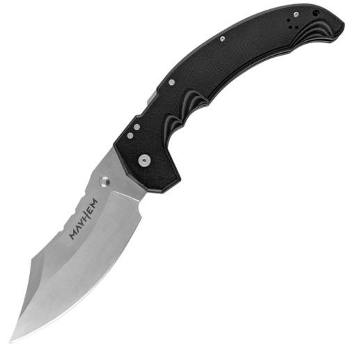Нож складной Cold Steel Mayhem, сталь AUS-10A, рукоять G10, черный