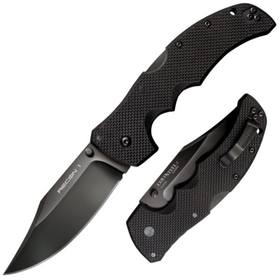 Нож складной Cold Steel Recon 1 Clip, сталь CPM-S35VN, рукоять G10, черный
