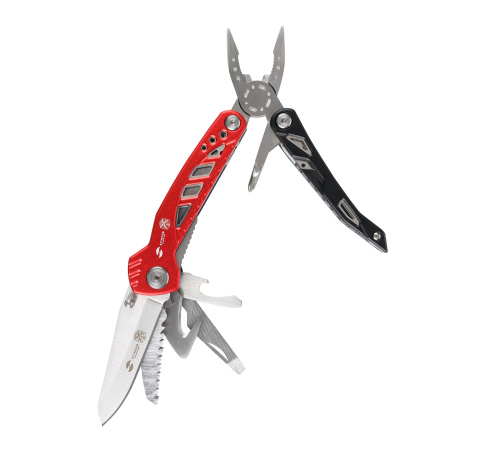 Мультитул Stinger MT-PE86A, сталь 3Cr13, 11 инструментов, нейлоновый чехол