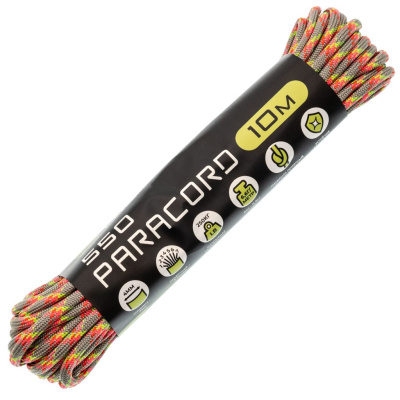 Паракорд 550 Neon storm, 10 м