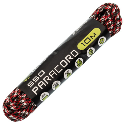 Паракорд 550 Red camo, 10 м