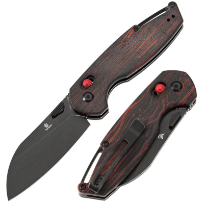Складной нож Tenable Model 6, сталь 14C28N, рукоять G10
