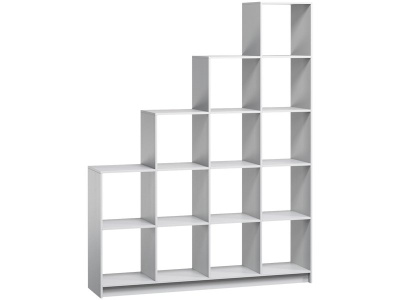 Стеллаж Бруно 2-162x210 Белый