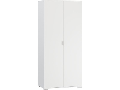Распашной шкаф Стелла 2-100x220 Белый