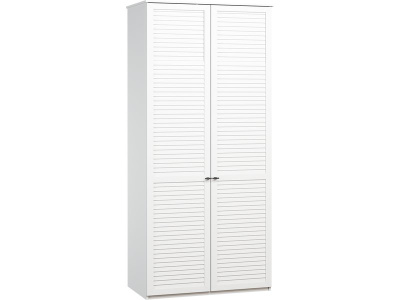 Распашной шкаф Монмарт 2-100x240 Белый