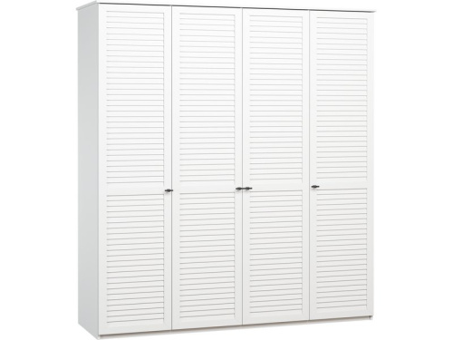 Распашной шкаф Монмарт 4-200x240 Белый