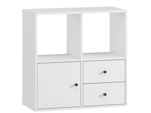 Стеллаж Кейн 6-75x75 Белый