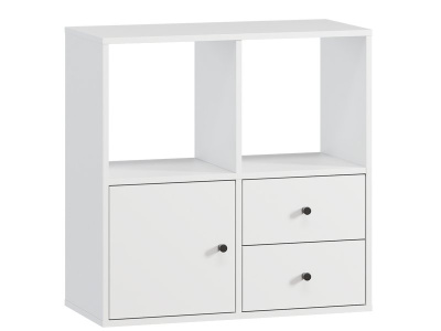 Стеллаж Кейн 6-75x75 Белый