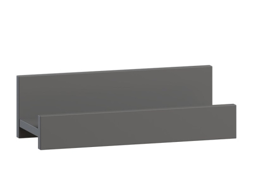 Полка Лиа 40x12 Графитовый