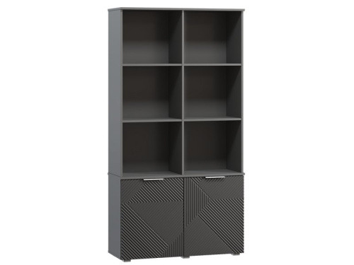 Стеллаж Шелтон 90x190 Графитовый