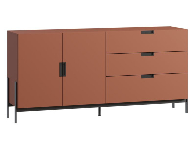 Тумба Лигес 183x87 Терракотовый