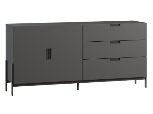 Тумба Лигес 183x87 Графитовый